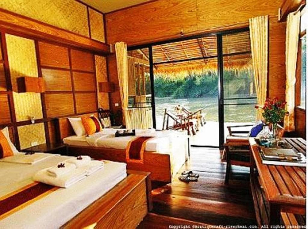 Boutique Raft Resort, River Kwai Сай-Йок Номер фото